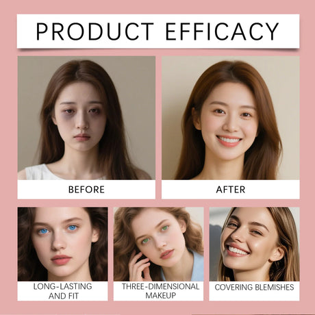 Perfect Cover Bb Cream Brightens Complexion Covering Skin Blemishes Lasting Lightweight Hydrates Moisturize Concealer Corrector