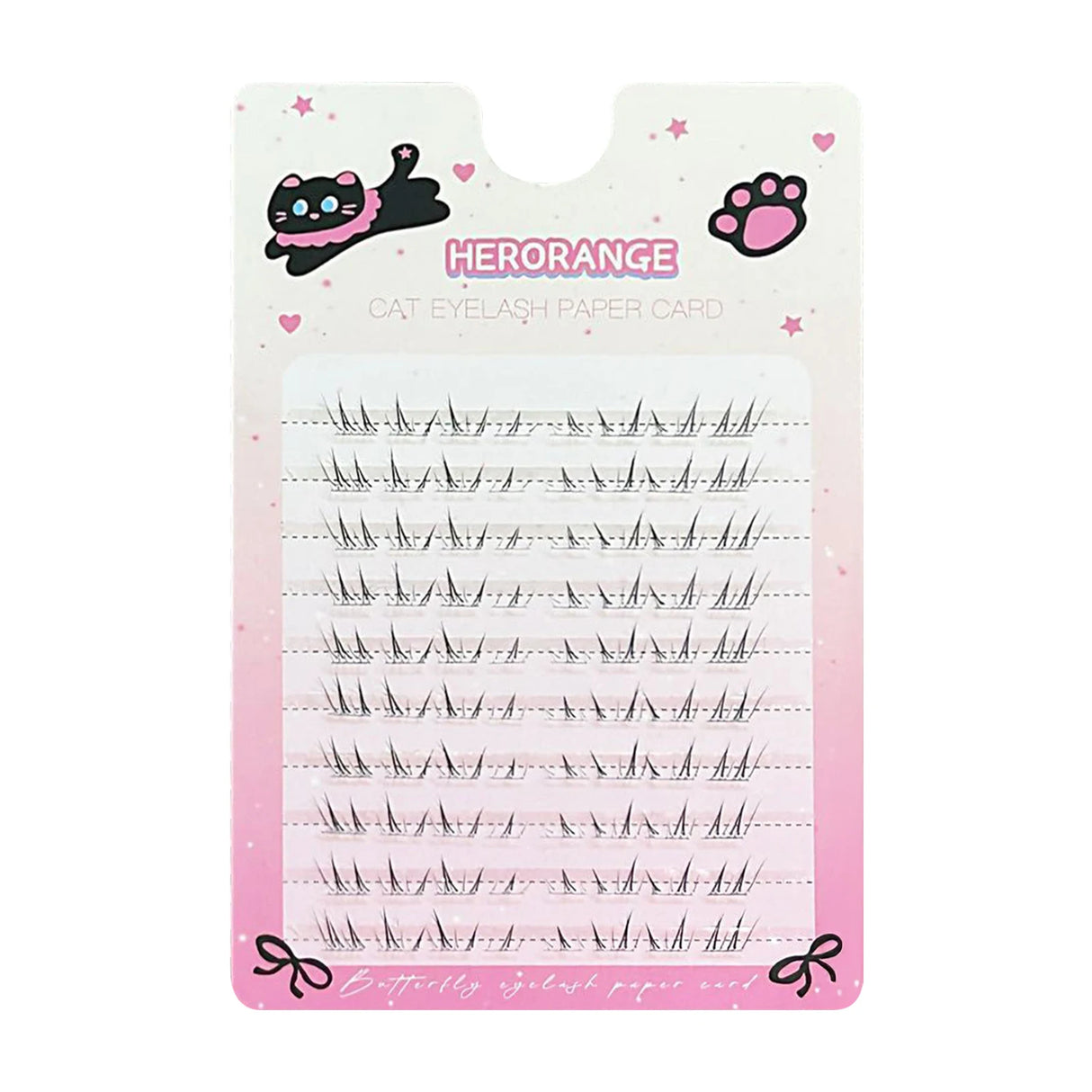 6-7mm ACE Dense Cat Korean Lower Eyelashes Air Fairy Fake Eyelash Segmented Natural Under Lashes Extension Manga Eye Makeup Tool