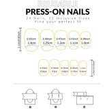 24pcs Upgrade Your Look With White Gradient Almond False Nails 1pc Nail File & 1Nail Glue Sticker Kit Nails