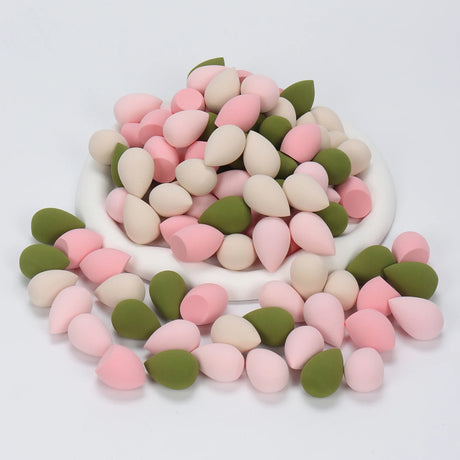 10/20/30/50/100Pcs Mini Makeup Sponge, Expands When Exposed to Water, Suitable for All Skin Types
