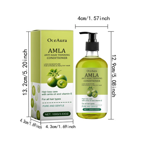 Original Amla Oil Hair Growth Moisturizing Smoothing Repair Damaged Dry Frizzy Ends Split Scalp Treatment Hair Mask Conditioner