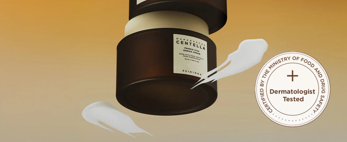 SKIN1004 Centella Probio-Cica Cream Moisturizer for Dry Sensitive Skin Probiotics Cica Barrier Repair Cream Korean SkinCare 50ml