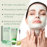 Green Tomato Mud Mask Cleansing Blackhead Pore Improve Rough Oil Control Moisturize Brighten No Irritation Facial Clay Cleanser