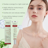 Centella Asiatica CC Cream Full Coverage Oil Control Brighten Skin Tone Long Lasting Cover Pores Moisturizing BB Cream Makeup