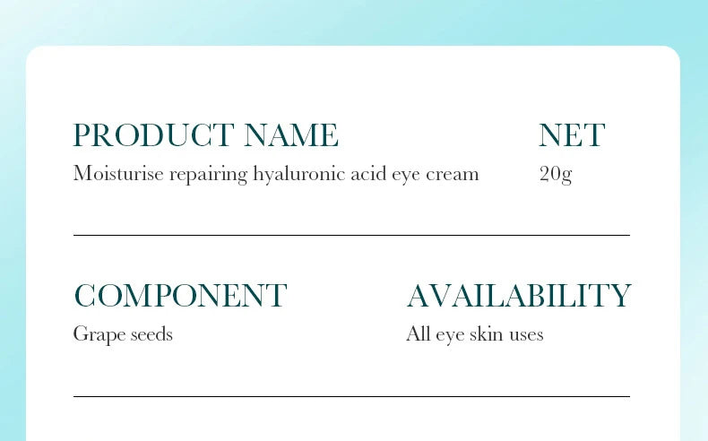 BIOAQUA Hyaluronic Acid Skin Care Kit Moisturizing Face Serum Anti Wrinkles Anti-Aging Anti Dark Circles Eye Cream Skin Care Kit