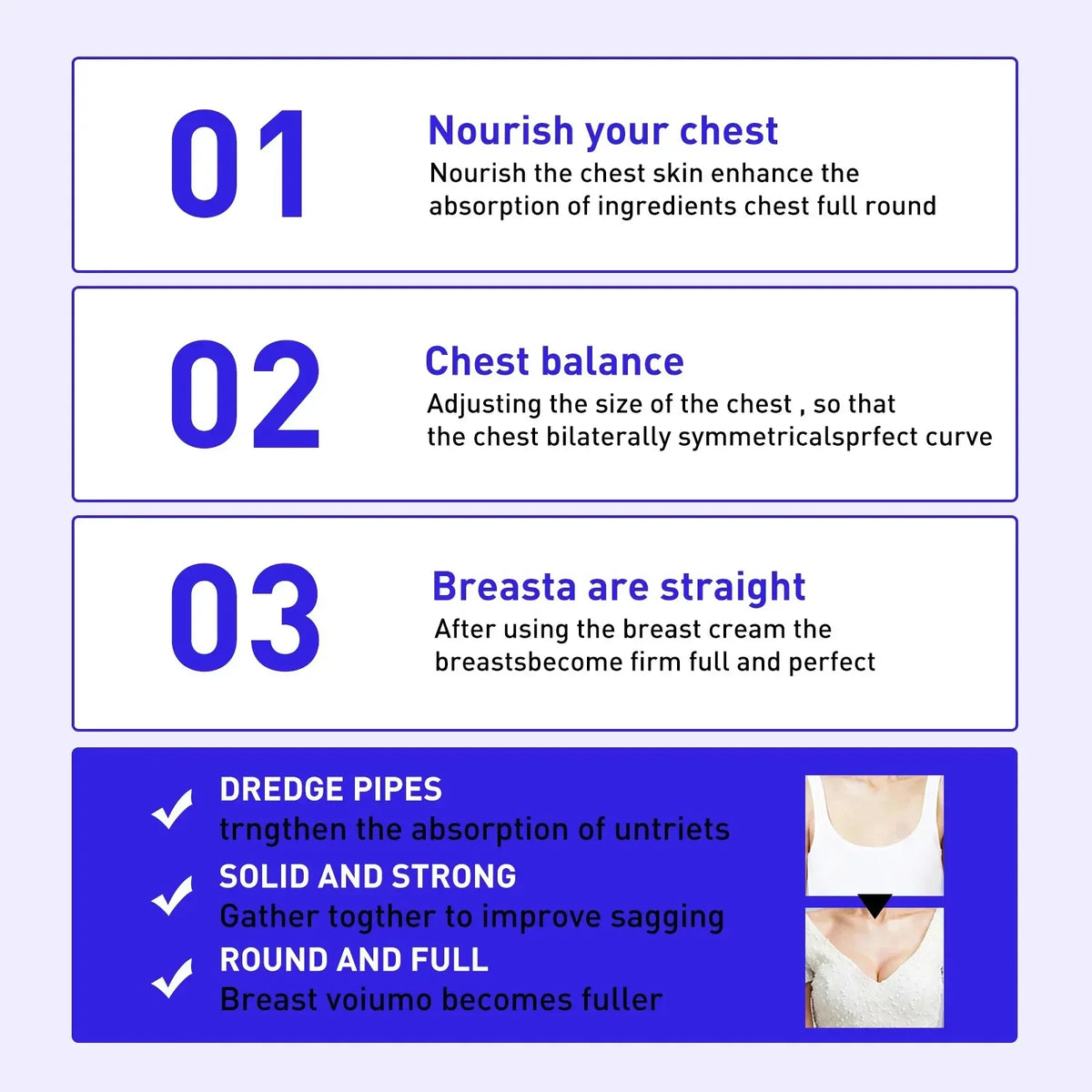 Natural Breast Enlargement Cream Boobs Enhancement Oil Bust Enlarging Bigger Chest Massage Lift Firming Up Size Bust Body Care