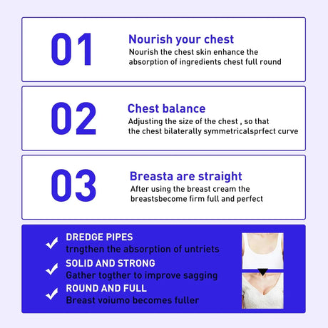 Natural Breast Enlargement Cream Boobs Enhancement Oil Bust Enlarging Bigger Chest Massage Lift Firming Up Size Bust Body Care