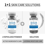 Blue Copper Peptide Lyophilized Powder Set Moisturzing Whitening Face Serum Anti Wrinkle Smooth Tender SkinCare Brighten Essence