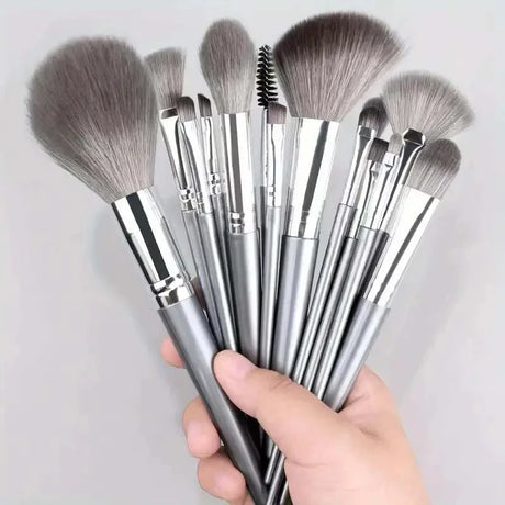 10pcs Set Makeup Brushes Tool Set Cosmetic Powder Eye Shadow Foundation Blush Blending Beauty Maquiagem Beauty Kit for Party