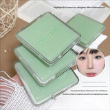 All-in-One Contour Palette Makeup Pearlescent Highlighter&Matte Nose Shadow Shimmer Sculpt&Define Beauty Natural Finish Cosmetic