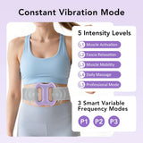 Electric Full-Body Fascia Ring Portable Vibration Fascia Massager Fat Burning Body Weight Loss Deep Tissue Muscle Relief & Relax