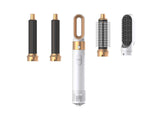 5 in 1 Hair Styler Powerful Fast Drying Ionic Hair Dryer High Speed Hot Comb Brush Set Professional Hair Straightener