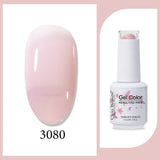 Clou Beaute Gel Color Hema TPO Free 15ml Gel Nail Varnish Soak Off UV Gel Polish Nail Art Manicure Lacquer Nail Art Jelly Gel