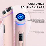 New Pink Skin Tightening Care Wand Multifunction Microcurrent Face Massager Beauty Device
