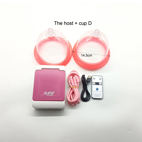 Electric Chest Massage Machine Vacuum Suction Breast Enlargement Device Buttock Firm Lifting Cupping Butt Enhancer Pump Cup