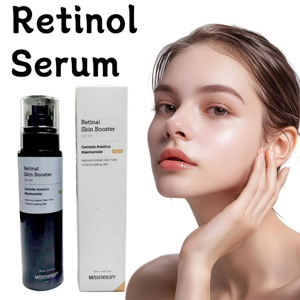 Retinol Serum 150ml Anti Aging Face Serum For Fine Lines Wrinkles Dullness Skin Brightening Firming Treatment Korean Skin Care