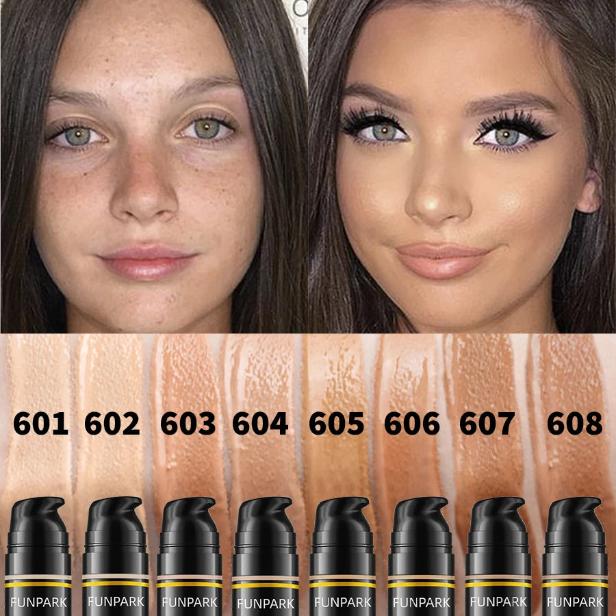 8 Colors CC Cream Foundation Moisturizing Concearler Long Lasting Waterprooof Oil  Facial Base Makeup Natural Brightening Covera