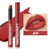 12 Colors Nude Matte Lipstick Waterproof Lip Sticks Not Fading Sexy Red Velvet for Women Make Up Long Lasting Lip Cosmetics