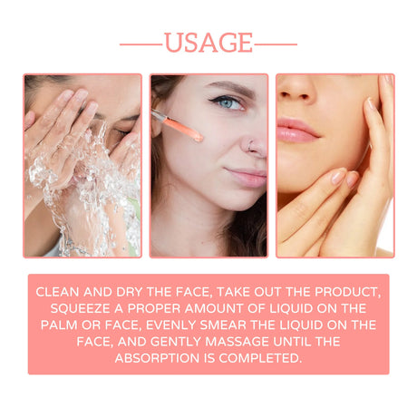 5 In 1 Fade fine lines Firming Face Serum Blemish Pigmentation Reducing Beauty Serum Removal Moisturising Skin Firming Blemish