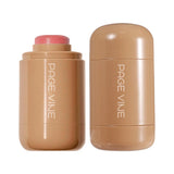 Pocket Matte Blush Stick Long Lasting Non-Sticky Lip & Cheek Tint Natural Nude Brightening Contour Rouge
