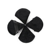 1/2/3/6Pcs Triangle Velvet Powder Puff Face Cosmetic Eye Beauty Makeup Tool Reusable Sponge Washable Mini Powder Puff Accessorie