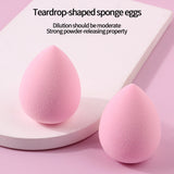 100/50/30/25/20/12PCS XL Super Affordable Large Soft Makeup Sponge Beauty Egg Set, No Powder Sticking Portable Makeup Tool