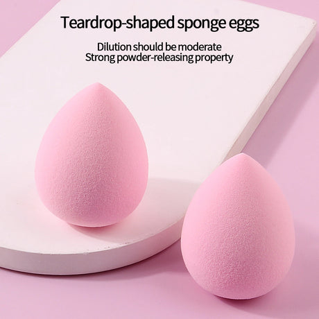 100/50/30/25/20/12PCS XL Super Affordable Large Soft Makeup Sponge Beauty Egg Set, No Powder Sticking Portable Makeup Tool