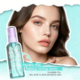 MAYCHEER Setting Spray Soft-focus Mist Matte Waterlight Oil Control Non-Smudging Non-Tight Waterproof 24H Long-lasting Cosmetics