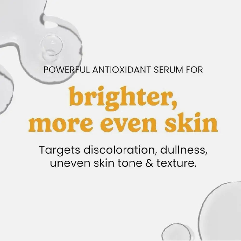 Timeless 20% Vitamin C Serum with Ferulic Acid & Vitamin E, Hydrating & Firming Face Serum, 30ml Antioxidant Skin Care