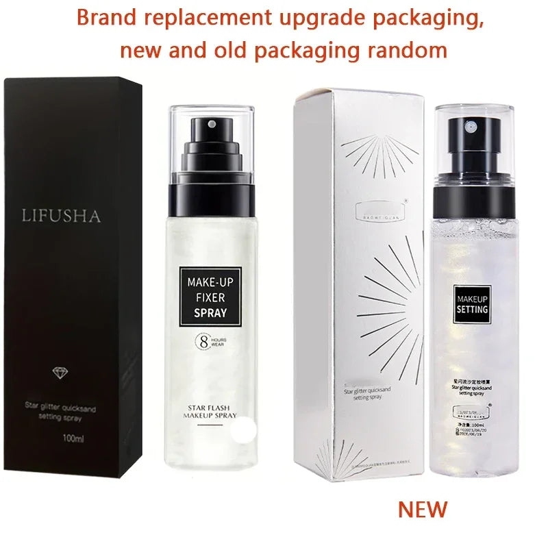 Makeup Fixer Spray Waterproof Sweatproof Long Lasting Oil Control Hydrating Makeup Fixing Setting Spray Cosmetics