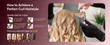 5 in 1 High-Speed Hot Air Styler Frizz-Free Fast Drying No Heat Damage Hair Dryer Curl Volumize Straighten with Travel Bag
