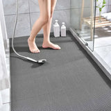 Waterproof Non Slip Floor Mats Plastic PVC Kitchen Bathroom Outdoor Pool Dirt Resistant Foot Mats Carpet For Home