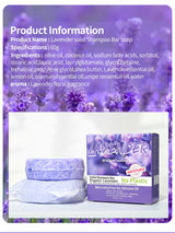 Provence lavender Essential Oil Shampoo Soap Handmade Hair Care Soap Solid Shampoo And Cleaning Soap Self Labeled