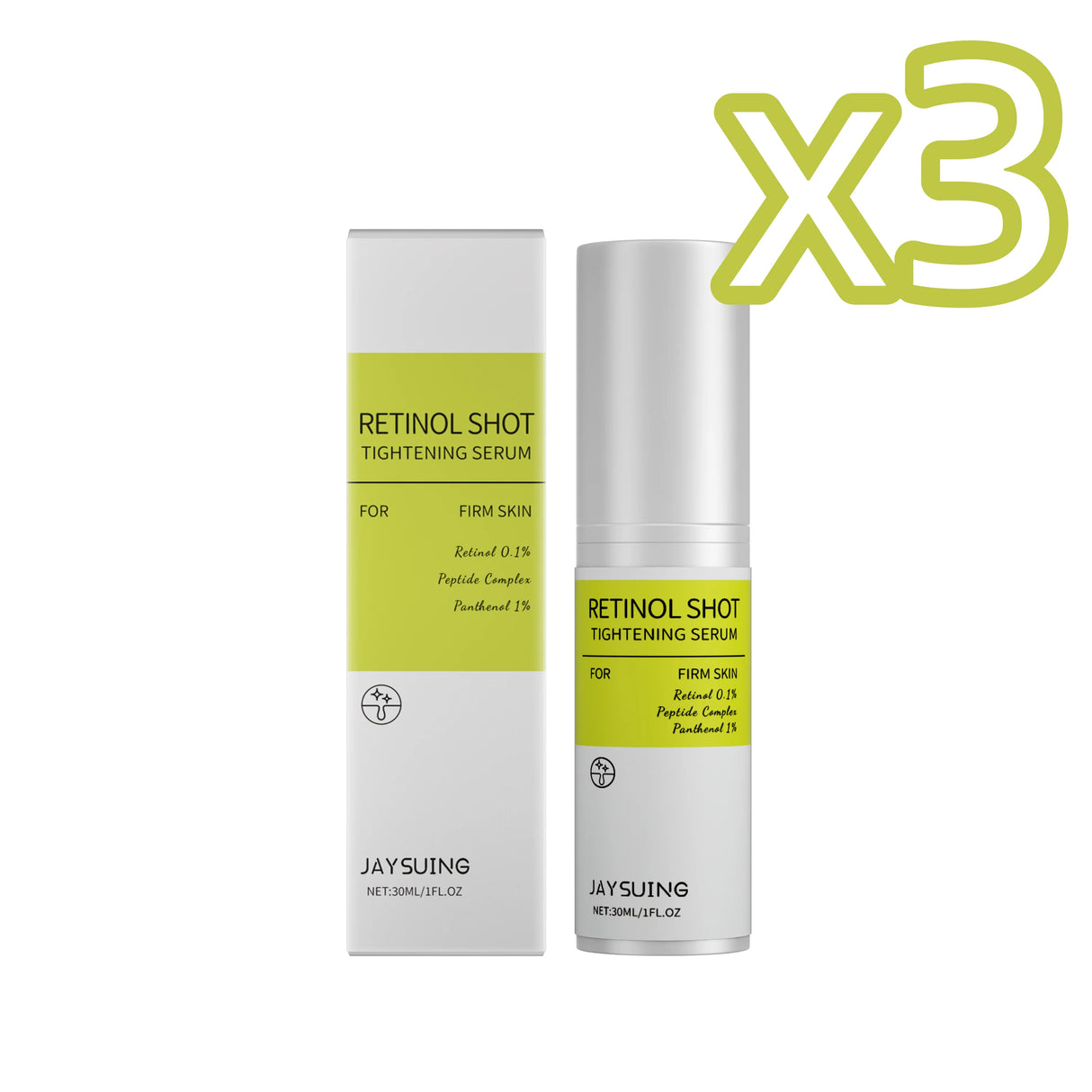 Retinol Firming Serum Anti-Wrinkle Shrink Pores Reduce Redness Sensitivity Brighten Skin Relieve Dryness Nourishing Face Essence