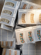 48 Pieces/96 Pieces Random Styles Press On Nails, Mixed False Nails With Various Fashion Shapes Random Delivery, Suitable For Women And Nail Art, Glamorous Painted False Nails, Must-Have For Manicure