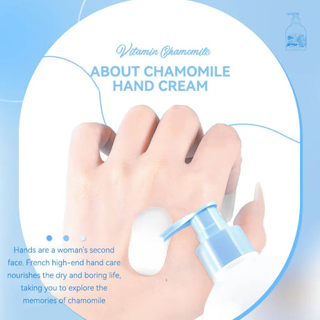 Nicor Vitamin Chamomile Hand Cream Moisturizing and Hydrating to Prevent Dryness and Cracks