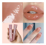 10ml Peptide Lip Mask Gel Moisturizing Lip Treatment Soften Dry Flaky Lips Lipstick Base Primer Nourishing Lip Cream Daily Lip Care Cosmetic For Women Girls
