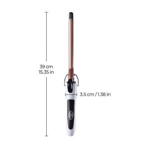 Euro-standard 0.51-inch ultra-fine curling iron, constant temperature hair protection, suitable for curly hair styling, unisex