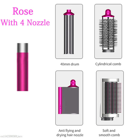 SenCiciMen X9 Multi Hair Styler Curling Iron Hair Hot Air Brush Curling Barrel Hair Dryer Salon Professional Curly Hair Styler
