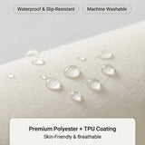 Bath Pillow Comfortable Cushion Spa Bathing Pad Bathtub Cushion Non-Slip Waterproof Neck & Back Relax Bathroom Supply