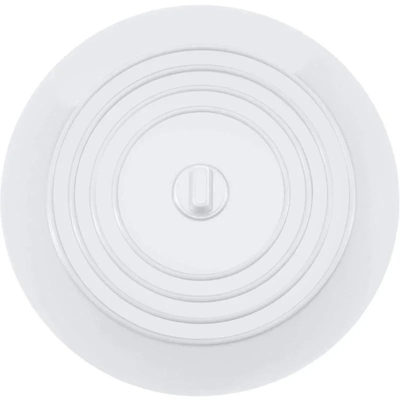 6 Inches Large Silicone Drain Plug Hair Stopper Flat Suction Cover Tub Stopper Leakage-proof Drain Cover Bathroom Accessories