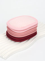 810 Makeup Remover Wipes Gradient 7Pcs, Machine Washable, Reusable Makeup Remover Tools for All Skin Types