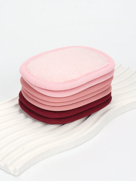 810 Makeup Remover Wipes Gradient 7Pcs, Machine Washable, Reusable Makeup Remover Tools for All Skin Types