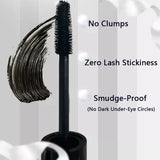 1/2/3PCS 9D Fiber Mascara Set Waterproof Durable Curling Mascara Sweatproof Anti-smudge Slimming Base Mascara for all skin types