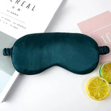 Silk Ruffle Sleep Eye Mask Soft Sleeping Eye Covers Multicolor Night Dream Blackout Eye Patches for Woman Man to Sleep Better