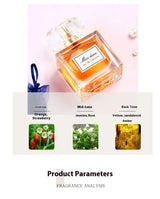 Brand Perfume Musk Women Perfume Spray Flirting Pheromone Long Lasting Jasmine Fruity Light Fragrance Seductive Romance Gift