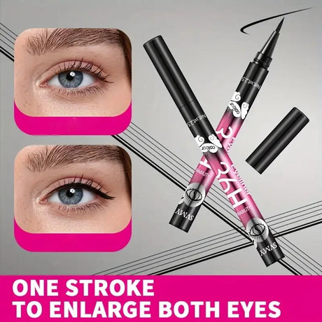 12 PCS Hot Make Up Ultimate Black Liquid Eyeliner Long-lasting Waterproof Eye Liner Pencil Pen Nice Makeup Cosmetic Beauty Tools