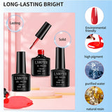 Poly Gel Extension Tool Set Professional Gel Nail Polish Kit With UV LED Nail Lamp Dryer And Electric Nail Drill Machine