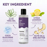 KOEC PH Balancing Feminine Cleansing Gel 180ml, Plant Extract Intimate Wash Eliminate Odor & Bacteria, Aloe Vera Moisturize for Underarms Bikini Thighs Full Body Daily Care