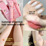 Honey peach Hair removal cream  Hair Growth Inhibitor Gentle Fast Painless Hair removal for Arm Armpit Legs Intimate Areas